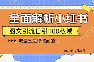 揭秘全网最火小红书引流日引100+