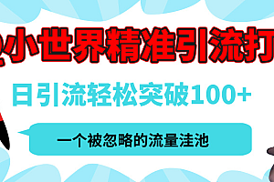 QQ小世界,被严重低估的私域引流平台,流量年轻且巨大,实操单日引流100+创业粉,月精准变现1W+