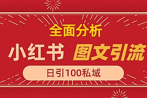 小红书图文引流,全面解析日引100私域流量是怎样做到的