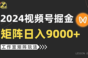 【蓝海项目】2024视频号自然流带货,工作室落地玩法,单个直播间日入9000+