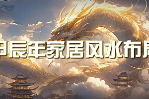 某公众号付费文章《甲辰年 厚礼-手把手教你布置 今年的家居风水》