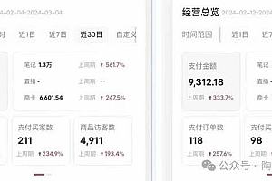 2024小红书·文创:教你小红书养号和开店、抓住小风口 一年一百万 (9节课)