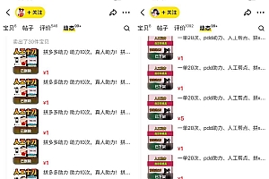 PDD挥一刀月入5万+,虚拟资源差价玩法,落地保姆式教程,小白也能轻松操作