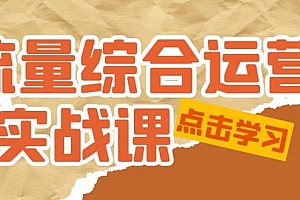 流量综合·运营实战课:短视频、本地生活、个人IP知识付费、直播带货运营