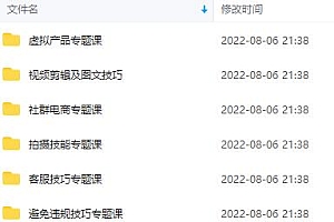闲鱼学堂VIP系列专题课:手把手教你玩转闲鱼月入过万(共24节视频课)