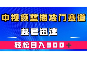 中视频蓝海冷门赛道,韩国视频奇闻解说,起号迅速,日入300+