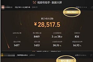视频号快速起号,分成计划及带货,0-1起盘、运营、变现玩法,日入1000+