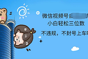 2024最新微信视频号挂机小白可上手,轻松日入三位数